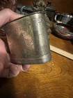 Vintage Chinese Brass Snuff Box w Engraved Calligraphy — photo 5