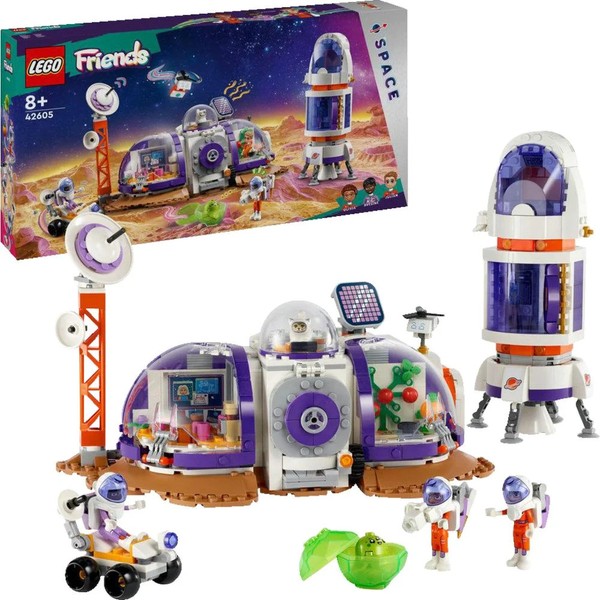 Lego Friends 42605 Mars-Raumbasis Mit Rakete Klemmbausteine Bausatz-image