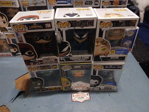 Funko Pop MARVEL Lot Of 6