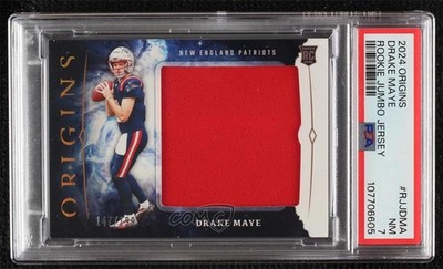 2024 Panini Origins Rookie Jumbo Jerseys 147/199 Drake Maye #RJJ-DMA RC 1lc0