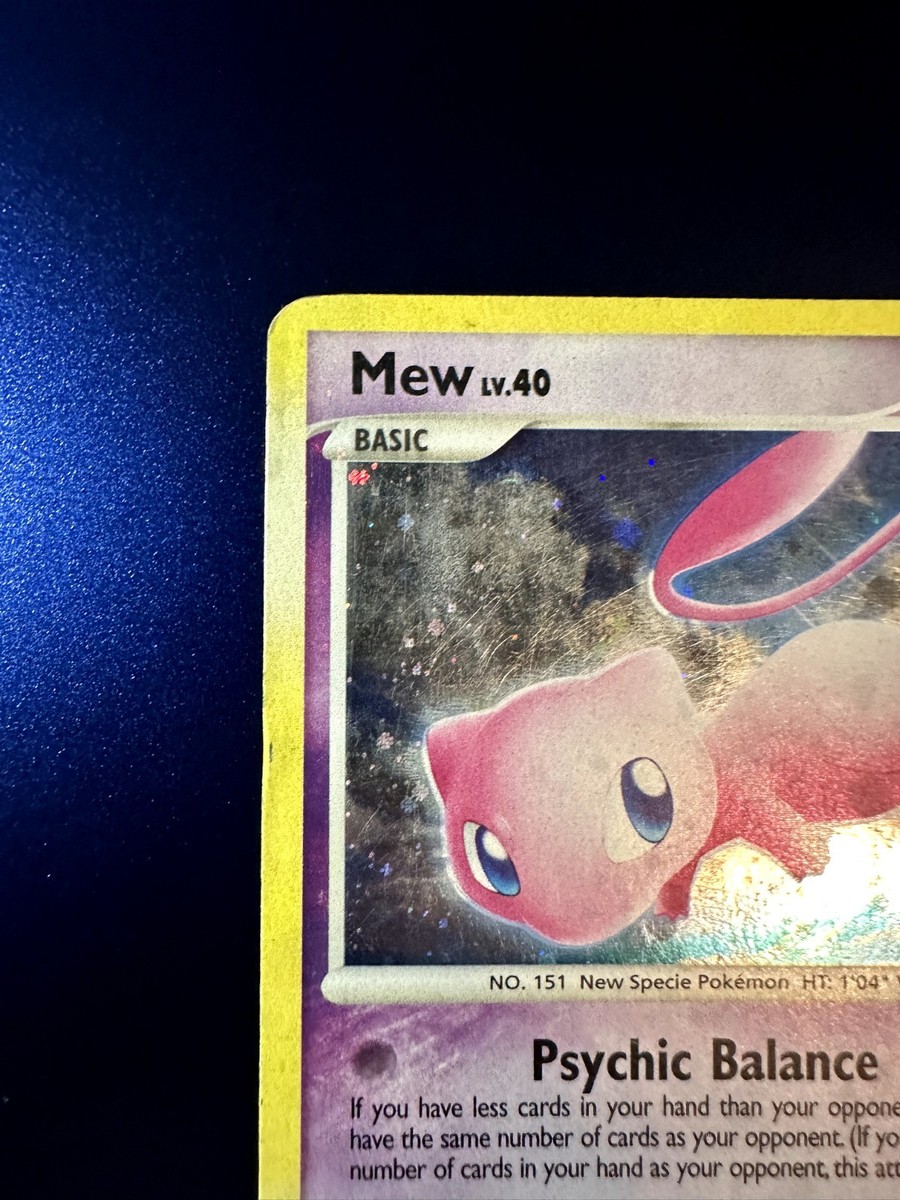 Mew LV.40 #15 Holo RARE Secret Wonders (2007) Pokémon - Excellent