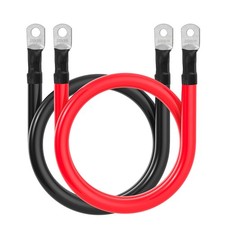 2/0 AWG Battery Cable, Inverter, Automotive, Solar - Red  Black Set