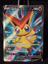 Victini V (Full Art) 144/163 Swsh05: Battle Styles Holo on eBay