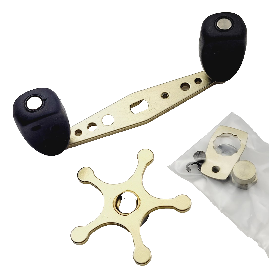 ABU ambassador 正影モデル ABU純正取り外し　　　木製ハンドル Abu Garcia Ambassadeur C5mag Handle Part Number 25771 for sale