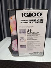 Igloo IGLICEB26HNWH 26 lbs. Self Cleaning Ice...
