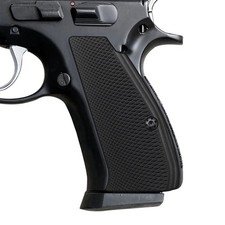 Cool Hand G10 Grips per CZ 75/85 Compact, Viti Omaggio Incluse, Nero, Nero 