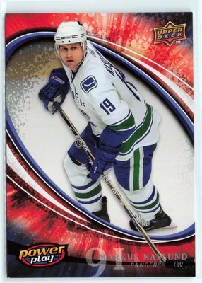 2008-09 Upper Deck Power Play Box Set #198 Markus Naslund - New York Rangers
