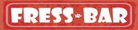 Holzschild 10X46 Cm Fress Bar Pfote Rotes Deko Geschenk Schild