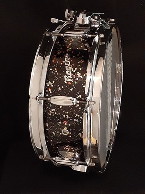 Rogers Holiday Modell 14x5 Snare Drum Karneval Cleveland Vintage 1958-62