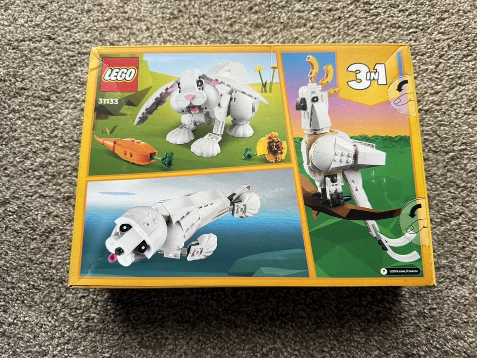 LEGO Creator 31133 3-in-1 Set Rabbit, Seal, Bird BNIB - Image 2 of 3