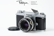 Nikon F - Silver with Nikkor-H 50mm F2 - Non-AI; 35mm film camera 91-93 new 