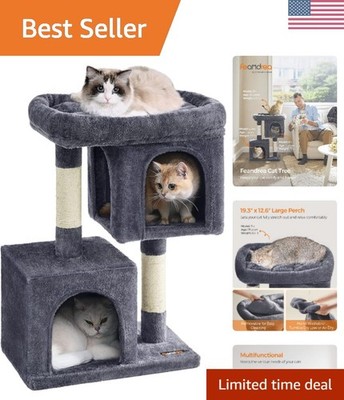 Cat Tree, 29.1-Inch Cat Tower, Plush Condo for Medium Cats up to 11 lb, Large...