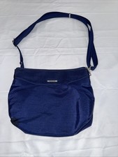 Travelon Navy Blue East/West Anti Theft Shoul...