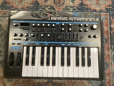 Novation Bass Station II Analog Synthesizer With Box  PSU