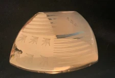 Elgin American Brass Vintage Powder Compact engraved #313