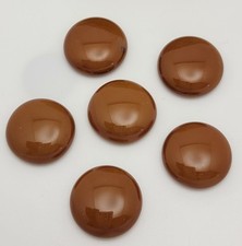 Chestnut 96 COE SIX L Dots Pebbles Gem Fusible Glass Fusing Supplies Cabochon