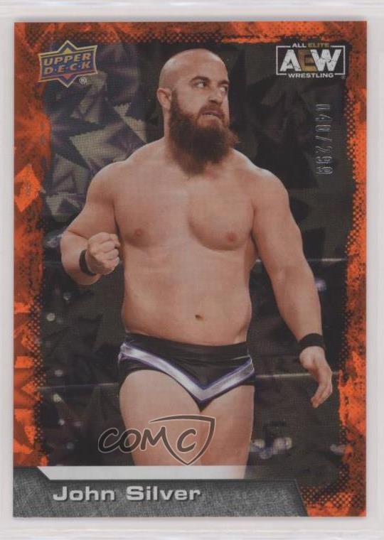 2022 Upper Deck AEW All Elite Wrestling Dynamite 40/299 John Silver #25 0c2