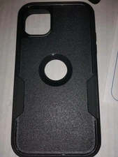 🔥 Rugged Men's Women's Phone Case With Screen Protector For iPhone 11 Black  ❤️