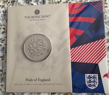 Royal Mint 2023 Pride of England Lionesses £5