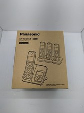 Panasonic Kx-KX-TGD864W 4 Handset Cordless Phones with Answering Machine White