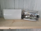 Vtg 1950s Mid Century Bathroom Light Glass & Fixture Union Made 4 Lights Availab