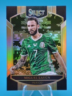 2016-17 Select Miguel Layun Camo Prizm /20 Mexico #16 SSP Rare!