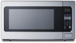 Summit SMBI27 24"W 2.2 Cu. Ft. 1200 Watt Micro-ondes de comptoir - Acier inoxydable