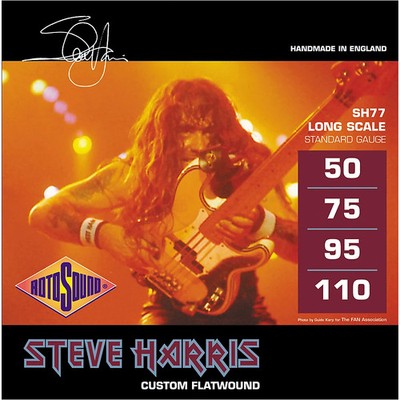 Rotosound SH77 Steve Harris Signature Flat Wound Bass Strings