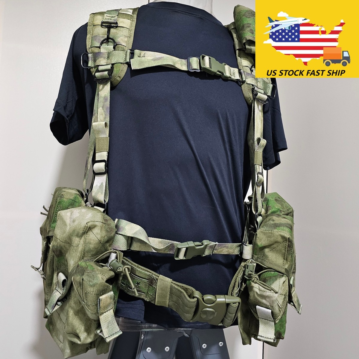 US STOCK ] Russian SSO SBRUYA SMERSH M1 Tactical AK VOG MOLLE FG