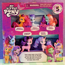 My Little Pony Make Your Mark Collection 5 Ponies Figures NIP New