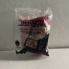 2017 McDonalds Happy Meal Toy Lego Ninjago Movie 3 Master Wu Msg
