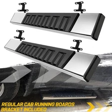Fit 17-26 Ford F-250 Super Duty Regular Cab 6" Side Step Running Board Nerf Bar