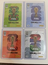Panini Adrenalyn XL FIFA 2026 #624 4 Card Variant Set Green Blue Orange Silver