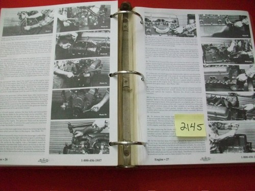 1955-56-57 CHEVROLET CHEVY CARS,TRUCKS & CORVETTE 2 VOL. SET RESTORATION MANUALS - Picture 7 of 12