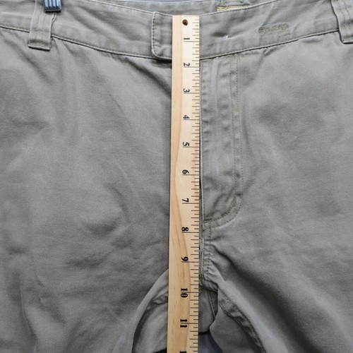 CC FILSON CO SIZE 12 WOMEN/MEN ADJUSTABLE WAIST KHAKI CANVAS SHORTS - Picture 8 of 14