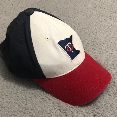Gorra de pelota Minnesota Twins American Needle para adultos OSFM con tirantes roja blanca azul sombrero - Imagen 4 de 10