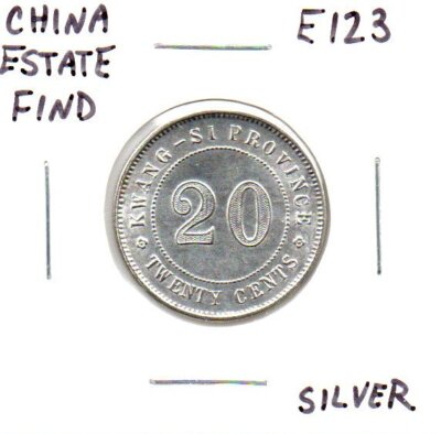 China Estate Find Silver Coin as pictured E123