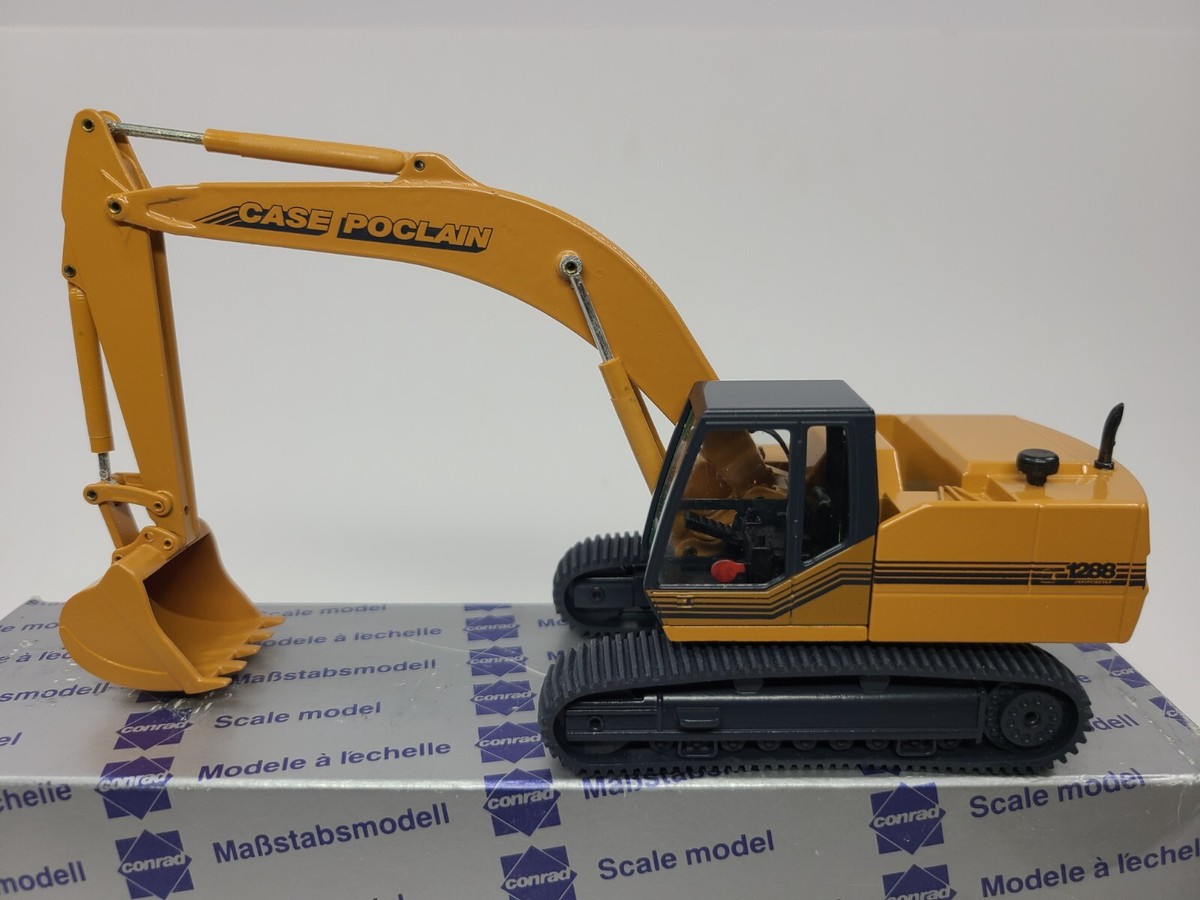 Case Poclain 1288 Excavator - Conrad 1:50 Scale Diecast Model