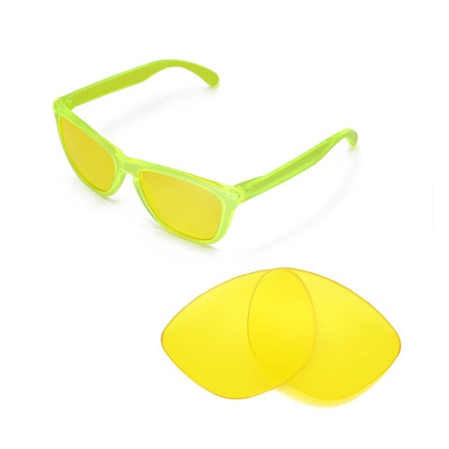 Nuovo Walleva Giallo Lenti Per Oakley Frogskins Occhiali da Sole | eBay