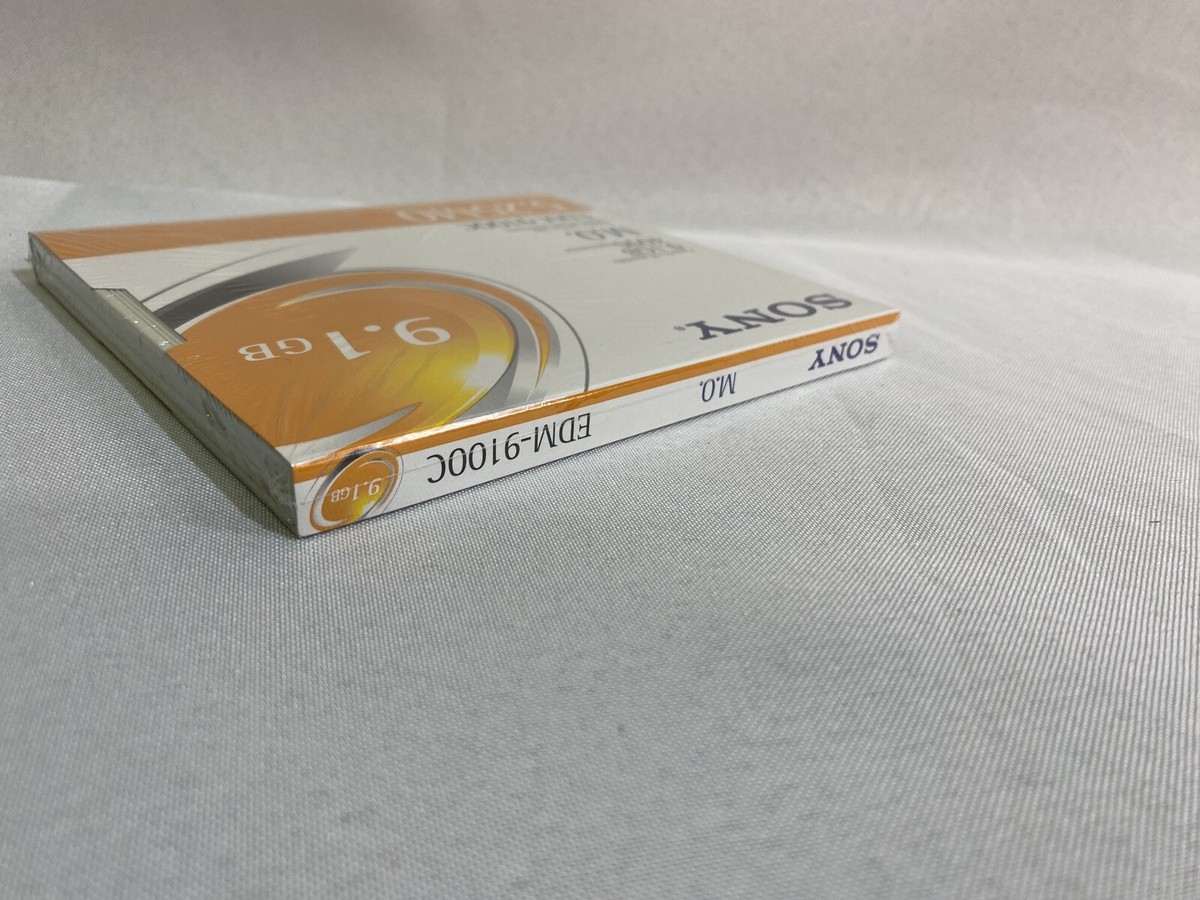 SONY EDM-9100C 9.1 GB Rewritable Optical MO Media, 5 Pack, New | eBay