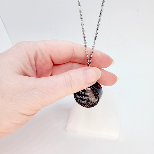 HO'OPONOPONO Custom Orgone Necklace +50 crystals. Meditation & Alignment - Video 1 of 1