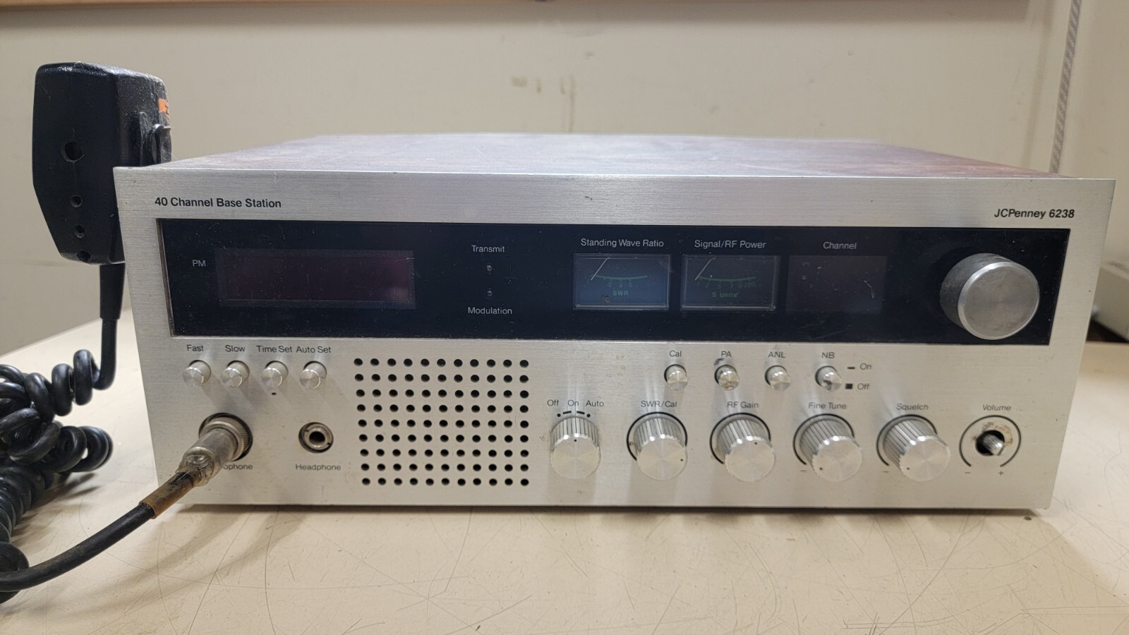 JCPenney 40 Channel Base Station CB Radio 6238 eBay