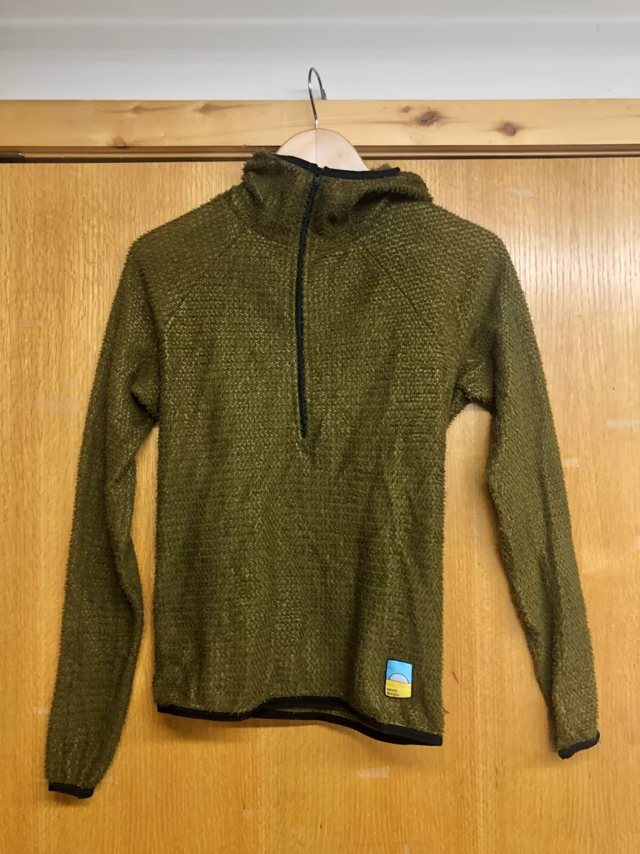 Senchi Designs Lark Unisex XS Olive 1/2 Zip Ultralight Hoodie