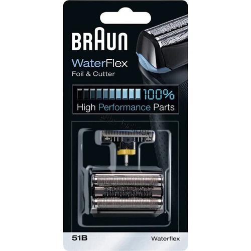 Braun 51B WaterFlex Set mit HB-Folie & schwarzem Scherkopf - Bild 3 von 4
