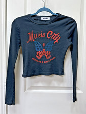 Daydreamer Music City Guitars & Amplifiers Long Sleeve Shirt Women S Graphic