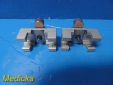 2X Skytron Surgical P/N 6-030-05-1 EZ Grip Bar Clamps for Flat Bar ~ 34582
