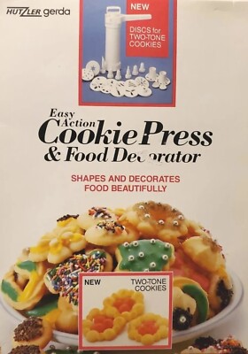 Cookie Press & Food Decorator Easy Action by HUTZLER gerda  Christmas Cookies