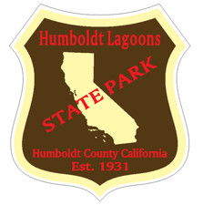 Humboldt Lagoons State Park Sticker R6668 California YOU CHOOSE SIZE