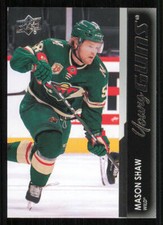 2021-22 Upper Deck #730 Mason Shaw Young Guns RC