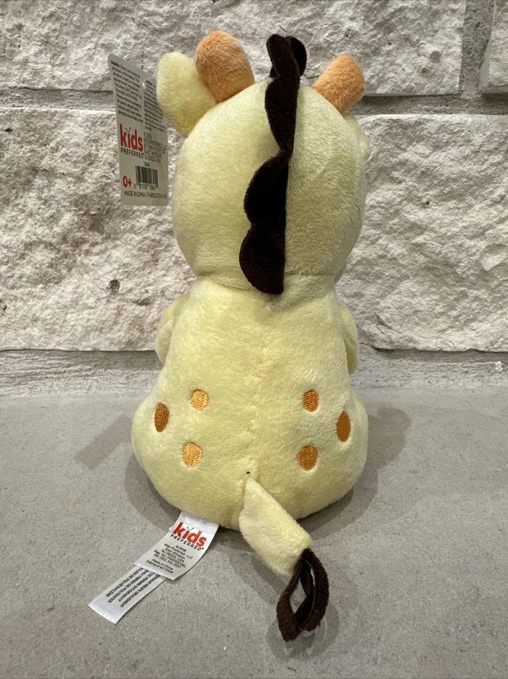S) Juguete de peluche amarillo de 7" nuevo con etiquetas para niños jirafa preferida bebé Lovey Foto 3 de 4
